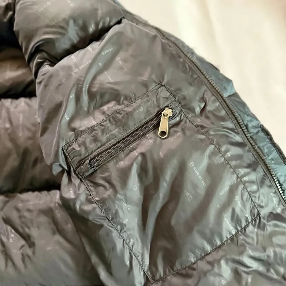 The North Face Summit Series Puffer Jacket Black GORE WINDSTOPPER -Rare Korea 95